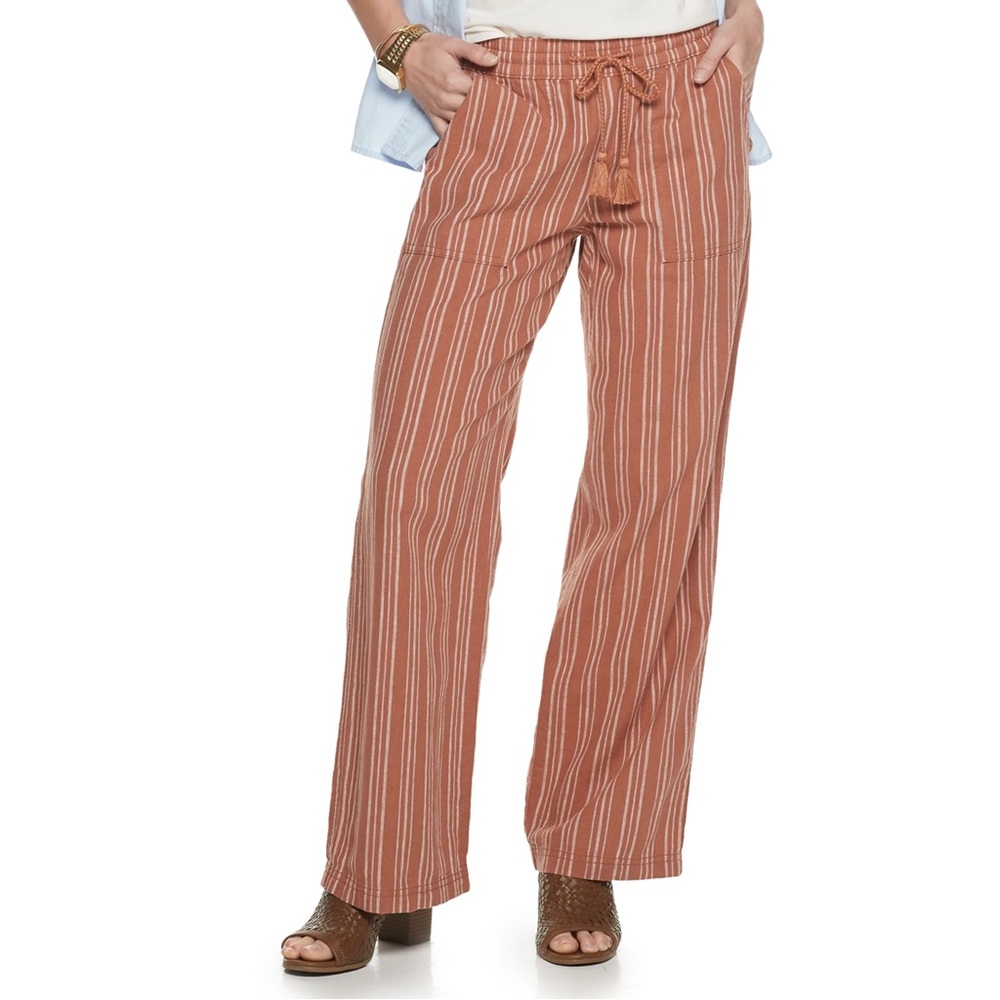 Women's Sonoma Goods For Life® Linen-Blend Pants